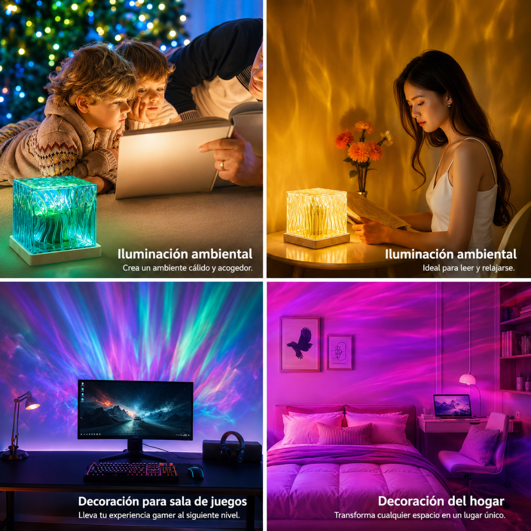 LÁMPARA AURORA BOREAL